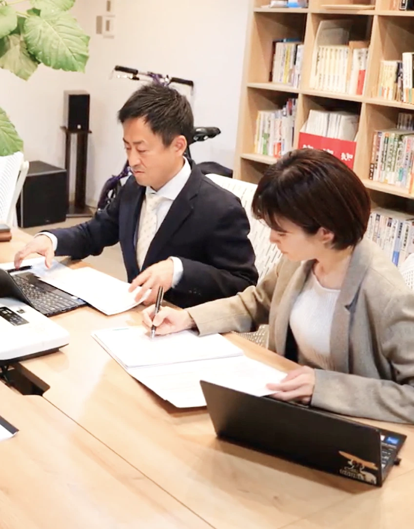 はらの税理士事務所の業務写真