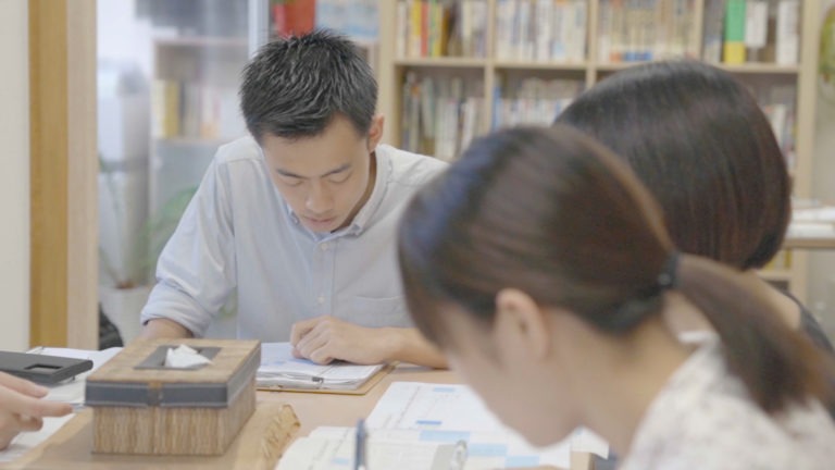 会社説明会　1年目社員の1日
